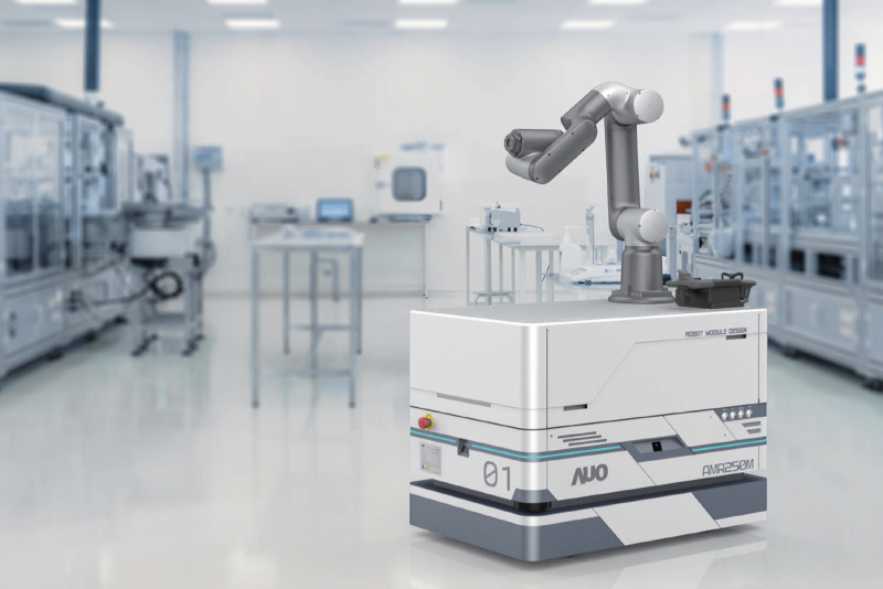 wepoker微扑克整合AI人工智慧、IoT物聯網與Cloud雲端平台服務，開發模組化AMR 250M自主移動機器人，滿足多元自動化生產需求，在智慧工廠中扮演著串接和搬運的角色